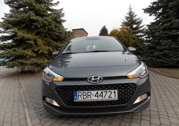 Hyundai i20 cena 35900 przebieg: 166500, rok produkcji 2015 z Jarosław małe 407